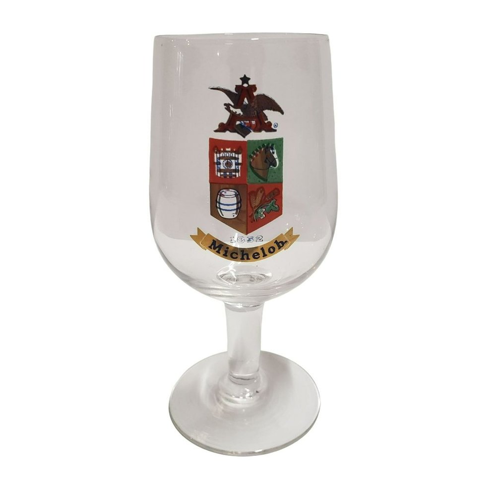 Vintage Anheiser Bush Michelob Stemmed Beer Wine Glass